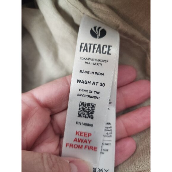 FATFACE Crochet Stripe Shoulder/Hobo Bag - Picture 9 of 9